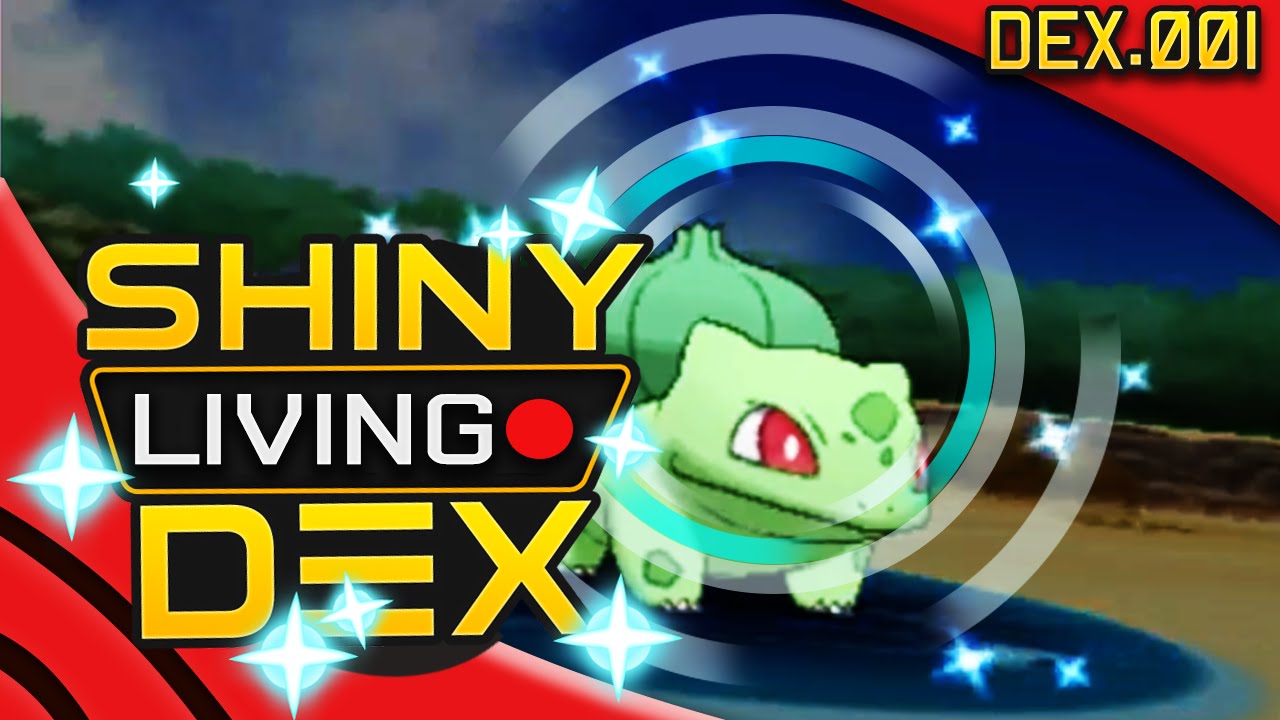SHINY BULBASAUR Live Reaction! Quest For Shiny Living Dex #001