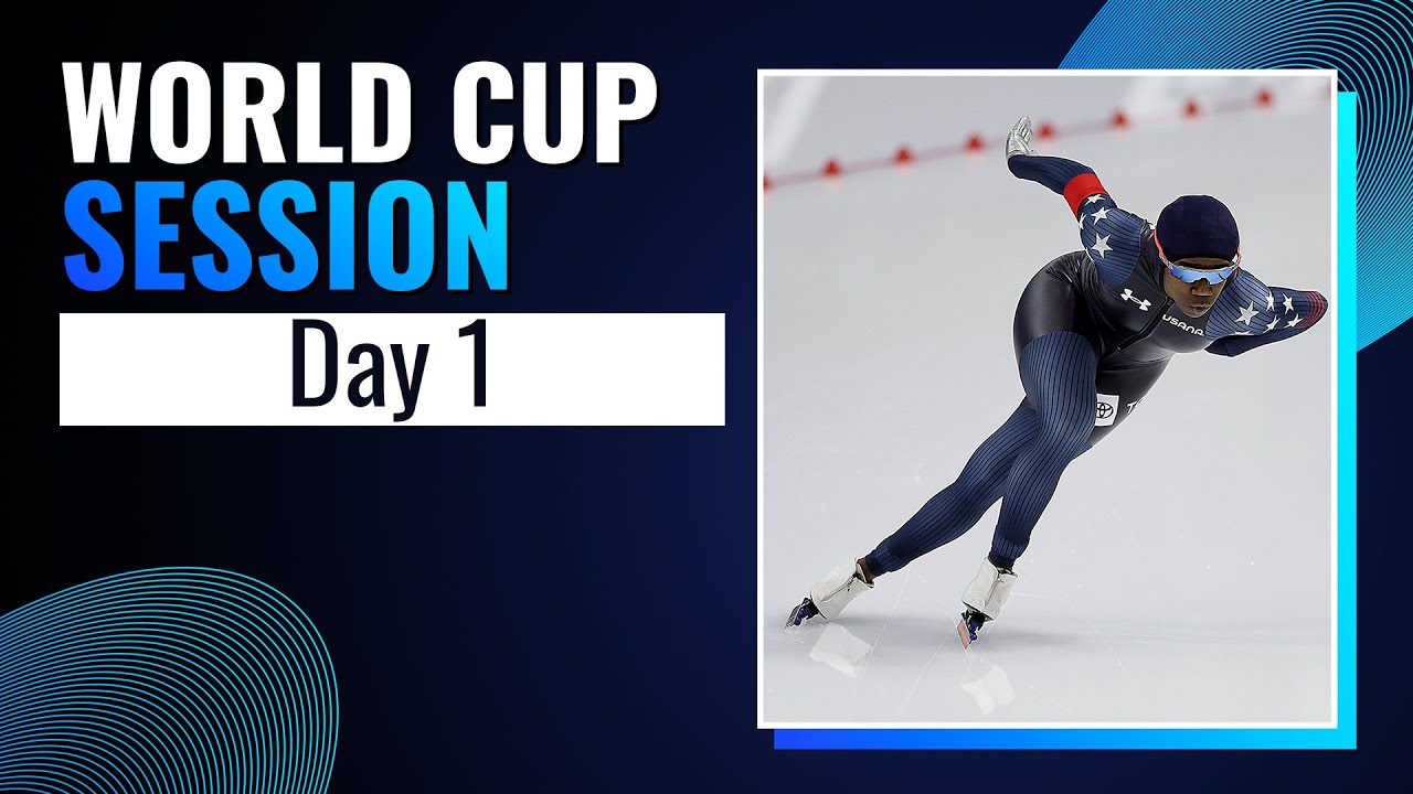 Day 1: World Cup Session | Nagano 2024 | #SpeedSkating