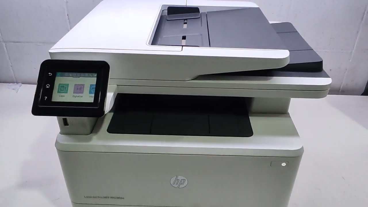 Como fazer a instalação da Impressora HP LASERJET MFP M4103FDW no WIFI-passo a passo - CONFIGURAÇÃO.