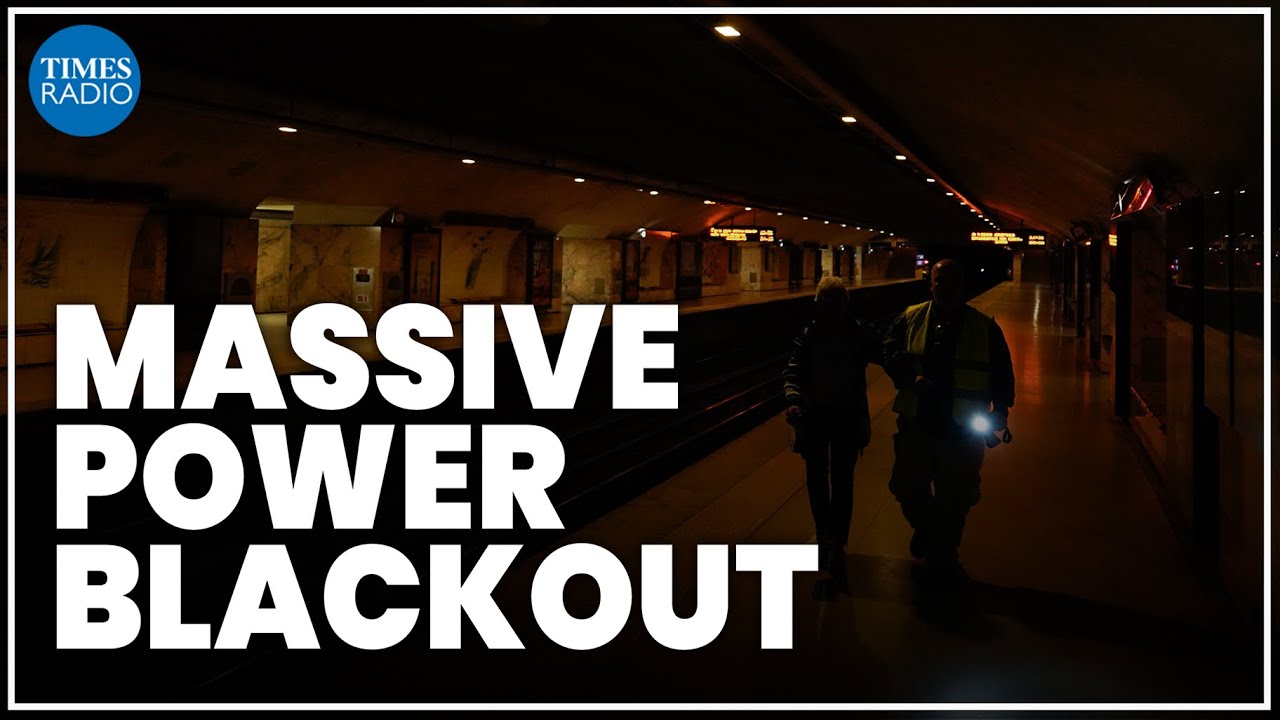 Chaos as Spain and Portugal hit by severe disruption to electricity grid