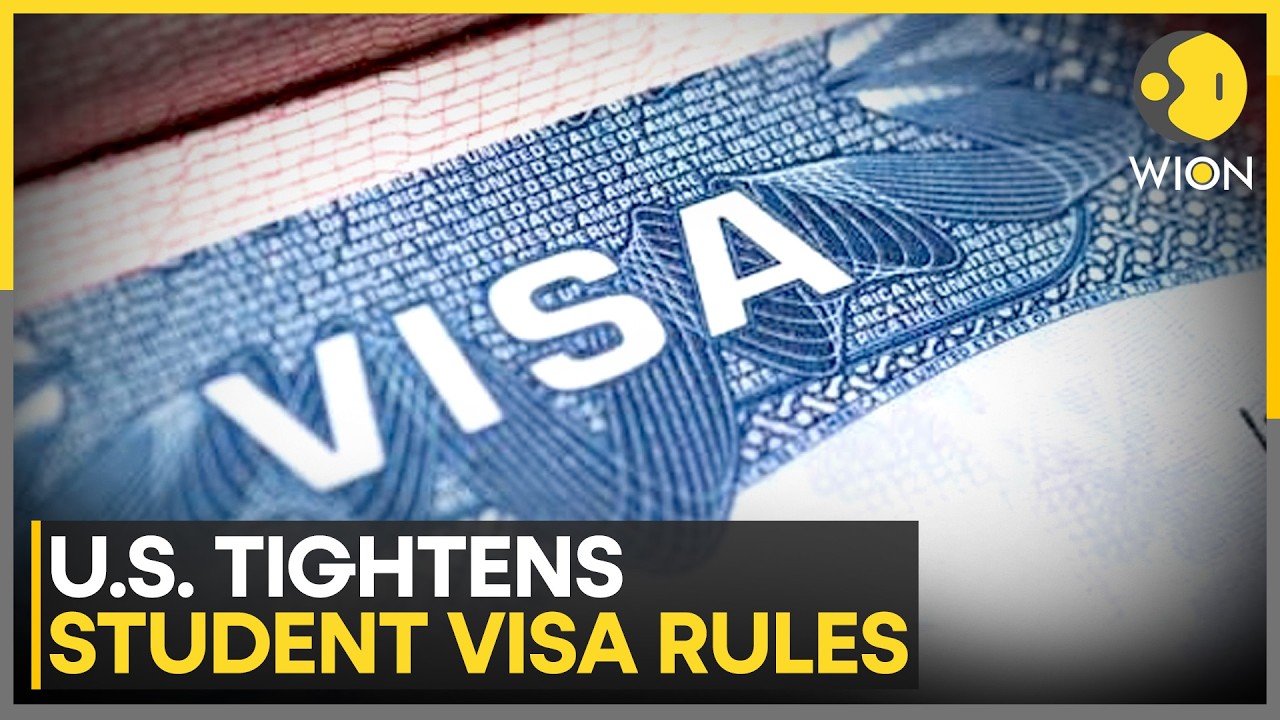 Stricter US Visa Rules Likely From September | WION News