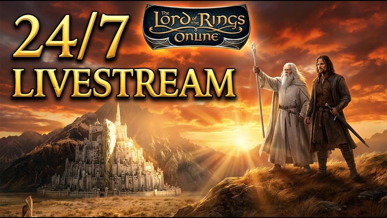 Herr der Ringe Online 24/7 Livestream | LOTRO Gameplay Deutsch VOD