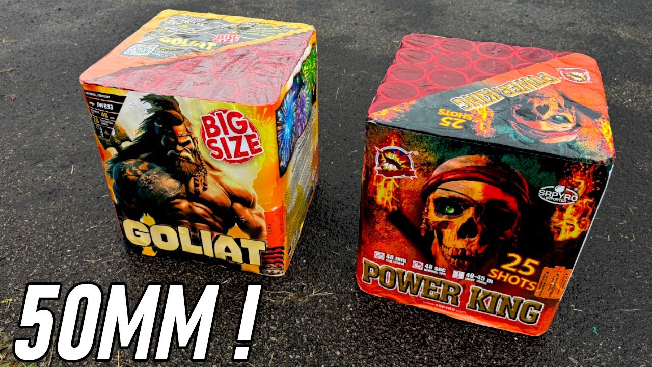 50MM RIESEN CAKES ! Jorge GOLIAT & SR Pyro POWER KING 🚀 | EXTREM