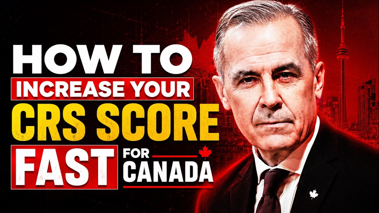 How to Increase Your CRS Score Fast | Canada PR Tips