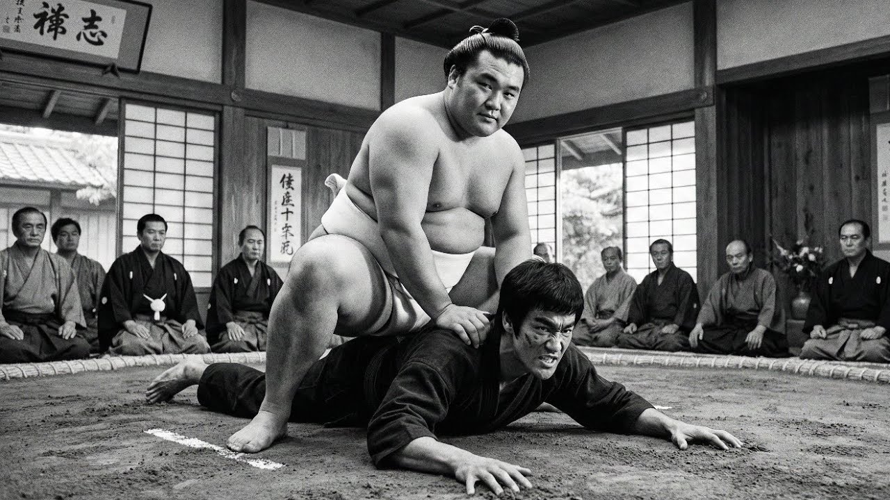A 400lb Sumo Sat on Bruce Lee 