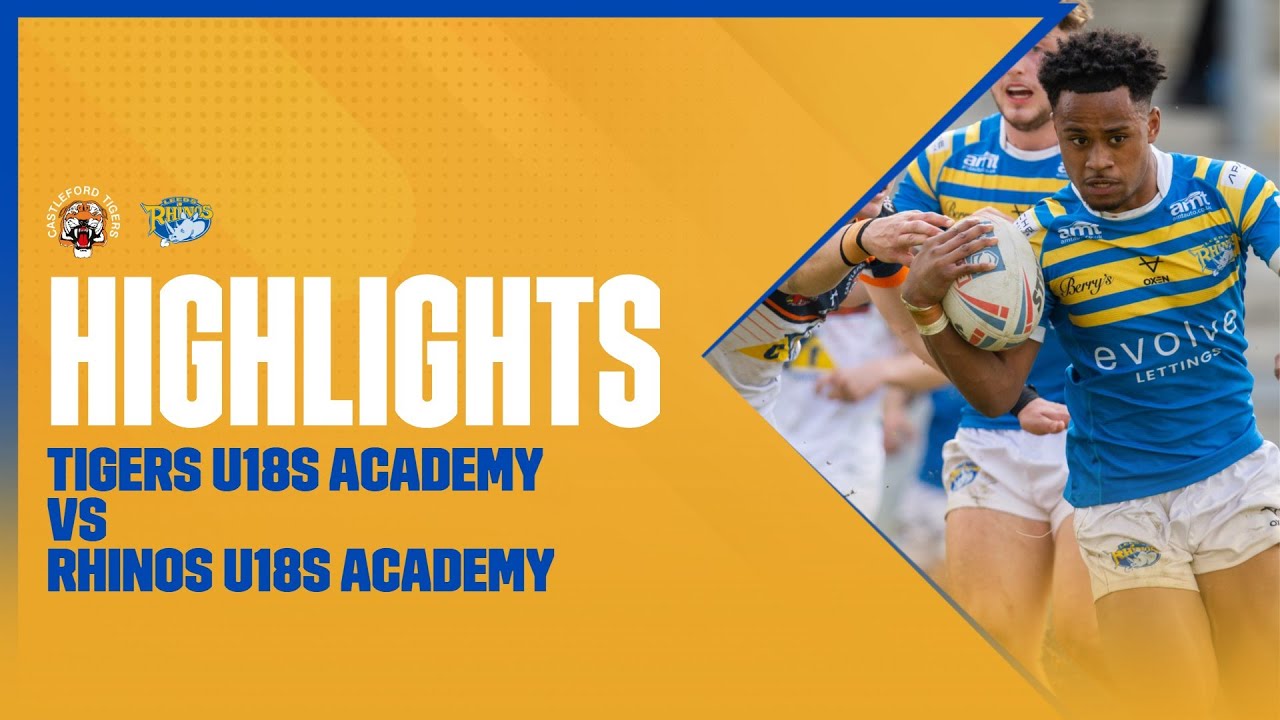 HIGHLIGHTS | Tigers U18 vs Rhinos U18