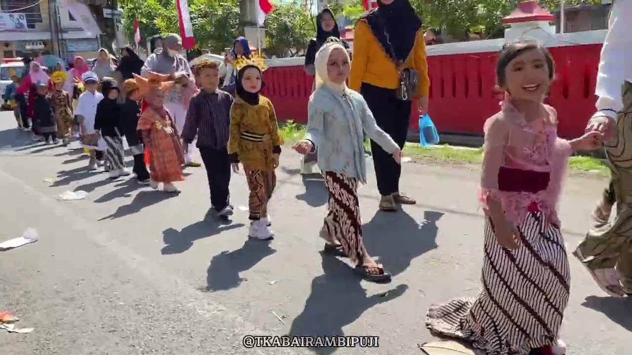 Karnaval TK Kecamatan Rambipuji | TK ABA I RAMBIPUJI | HUT RI KE 80 THN #17agustus #karnaval #tk 