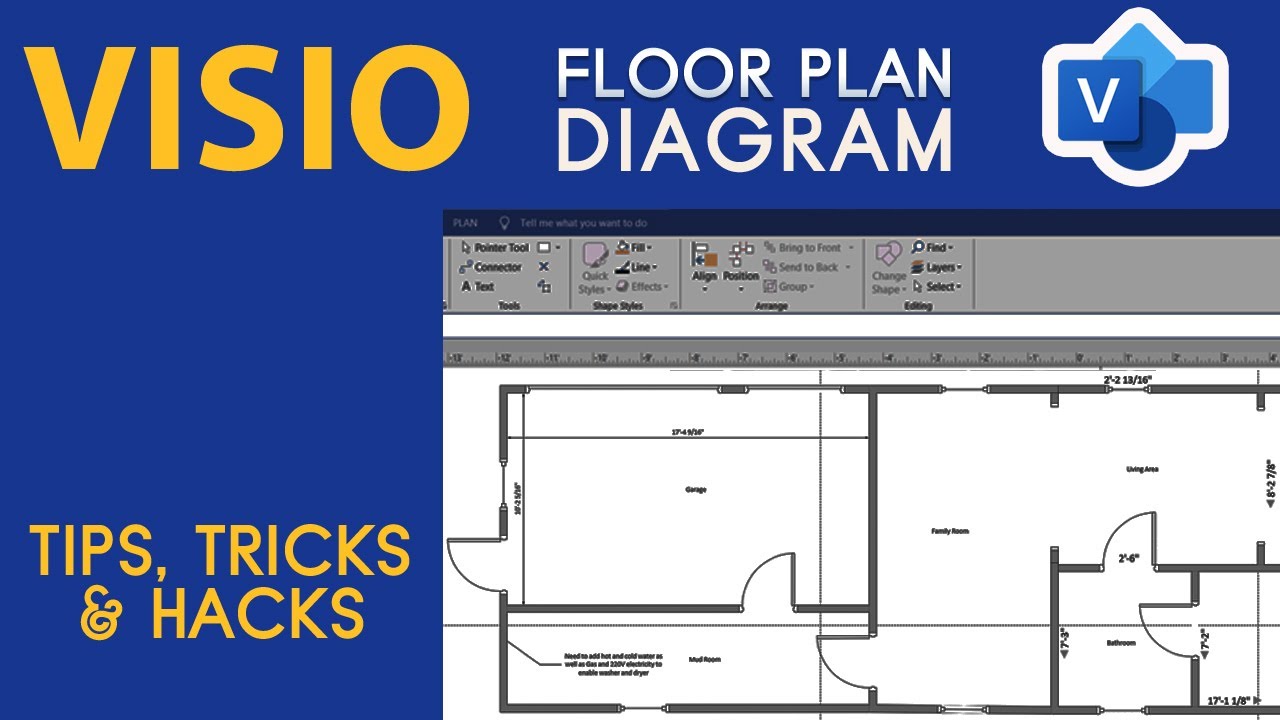 VISIO FLOOR PLAN DIAGRAM: TIPS, TRICKS AND HACKS