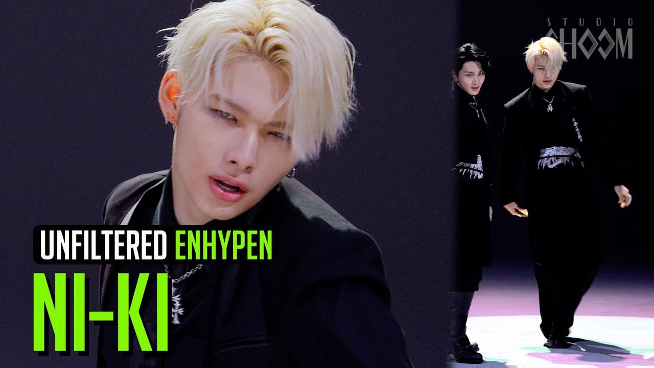 [UNFILTERED CAM] ENHYPEN NI-KI(니키) 'Bad Desire (With or Without You)' 4K | STUDIO CHOOM ORIGINAL