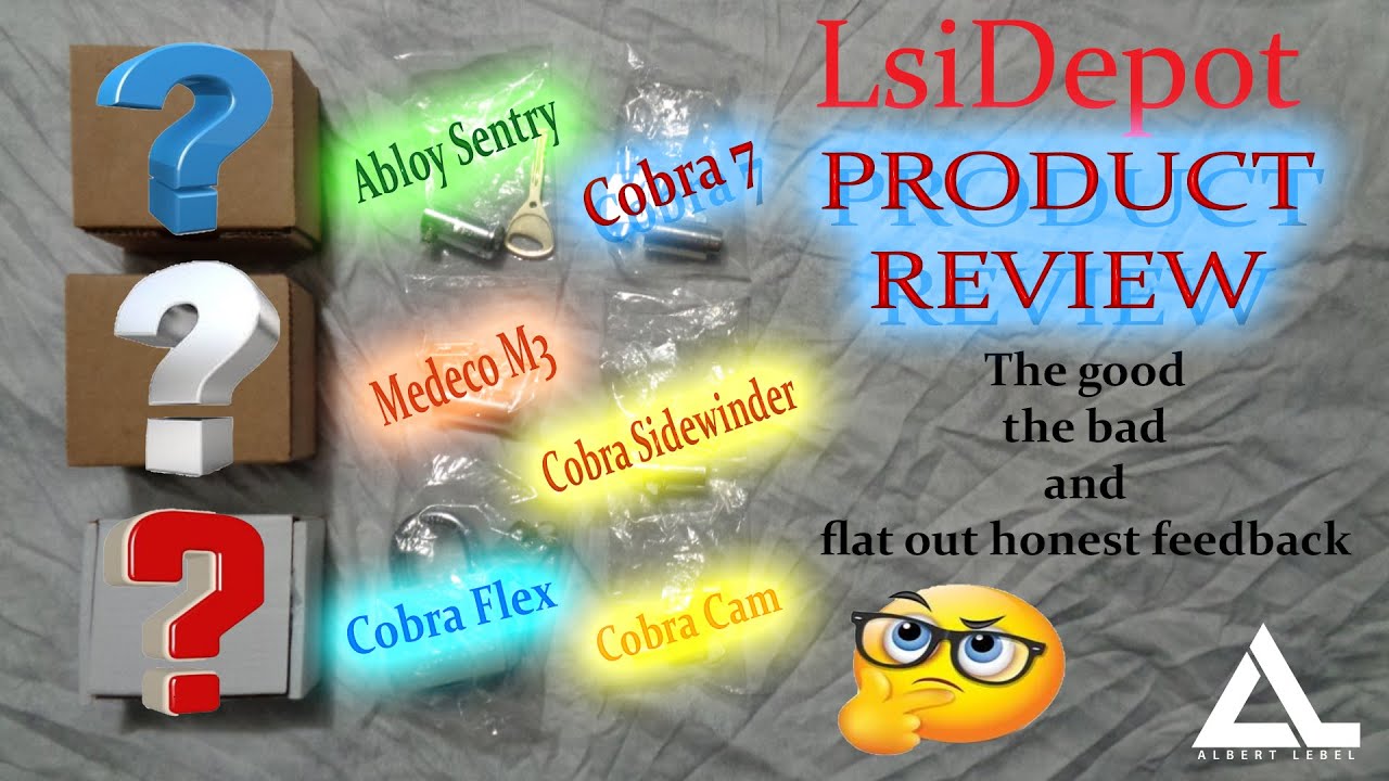 #396 LsiDepot Product review featuring Abloy, Cobra, Medeco and more