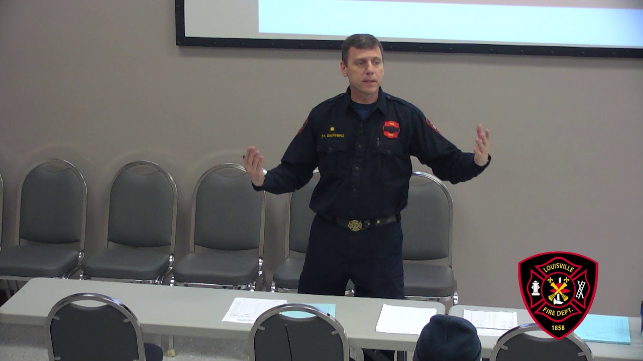 2020 Louisville Fire Department Driver Operator Program: Chapter 7 with Major Dalrymple