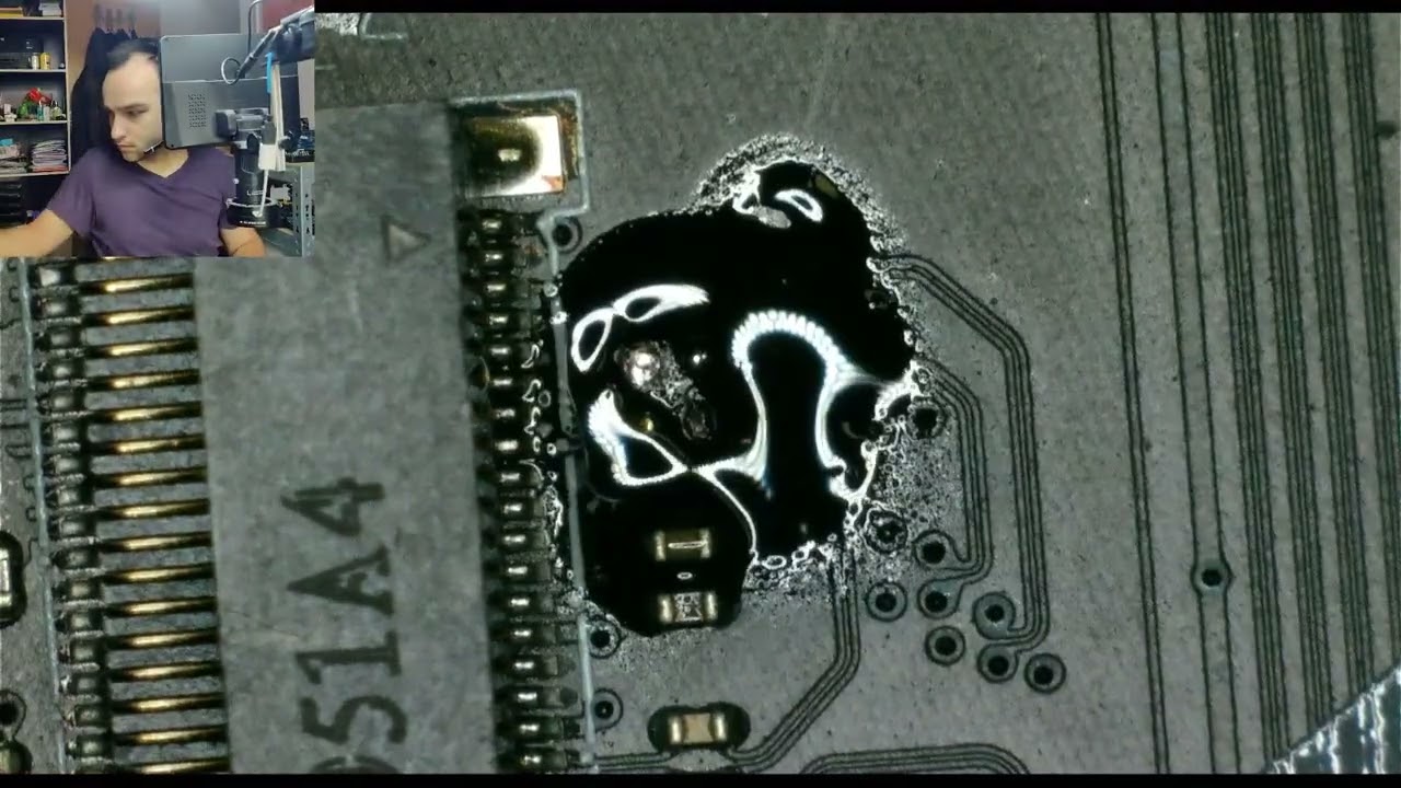 Destroyed Motherboard after changing out Thermal pads! || MSI X470 Gaming Plus Max repair fix