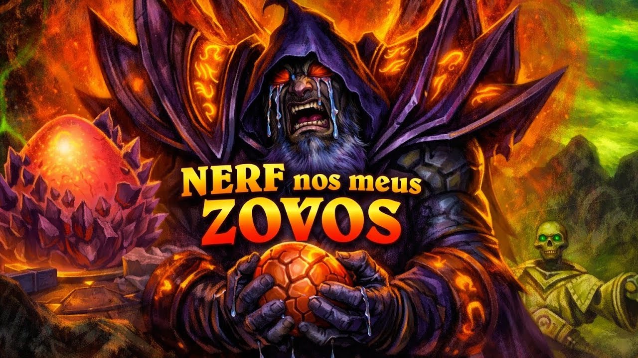 Saiu Nerf no Egg Warlock Wild! Precisei mudar de Deck...