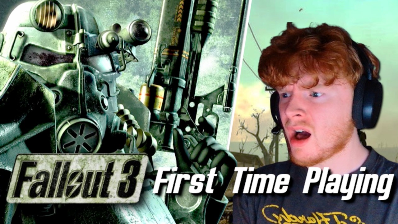 FIRST TIME PLAYING FALLOUT 3 | DAY 2