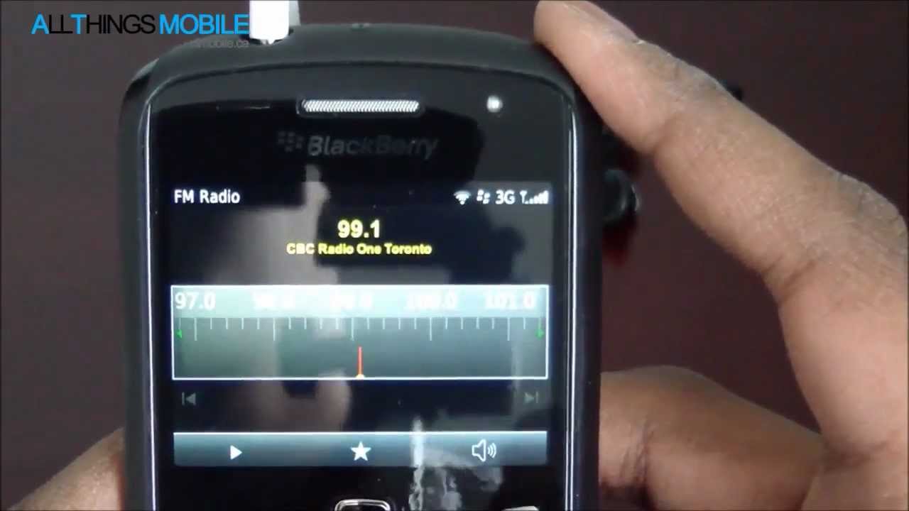 BlackBerry 7.1 FM Radio Feature
