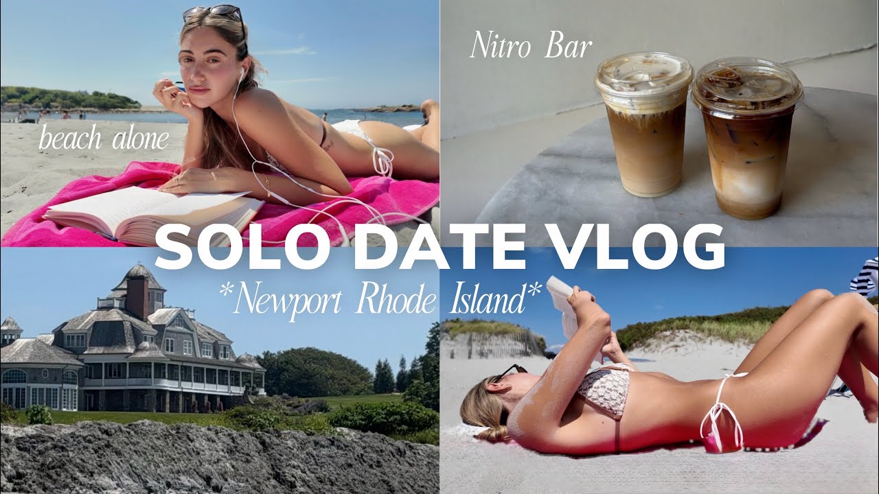 SOLO DATE VLOG ❥ spend a day alone in newport, rhode island
