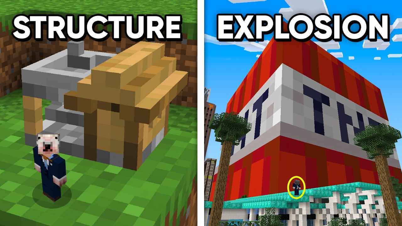 J'ai testé 39 Mythes de Taille sur Minecraft !