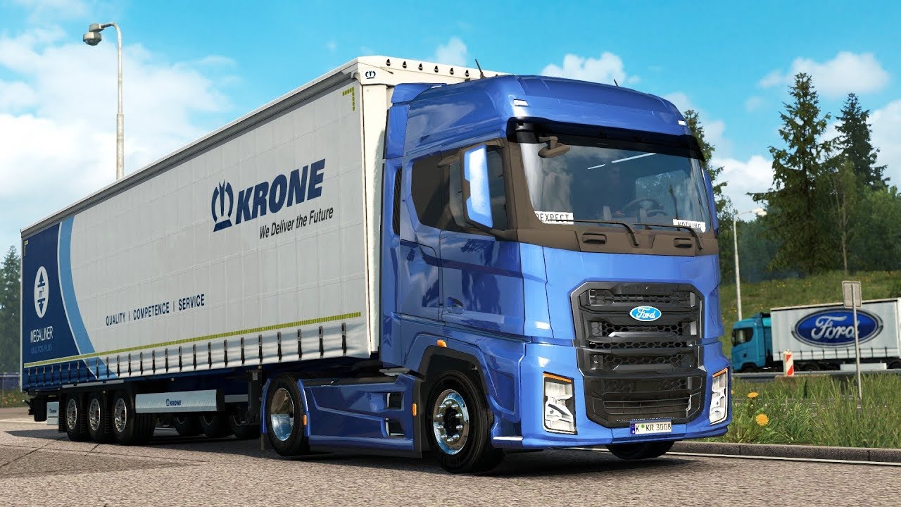 ETS2 1.34 ProMods 2.33 Ford F-MAX  Cologne - Stuttgart