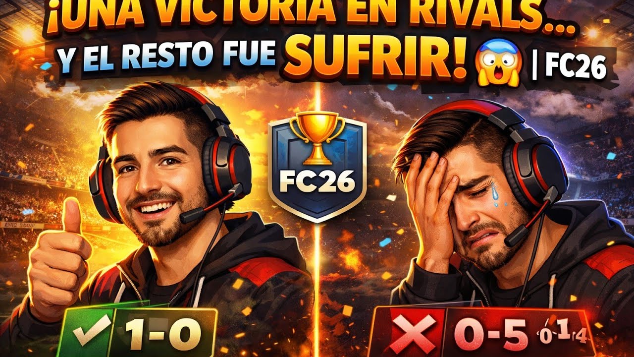 El directo más sufrido en FC26 😭🔥