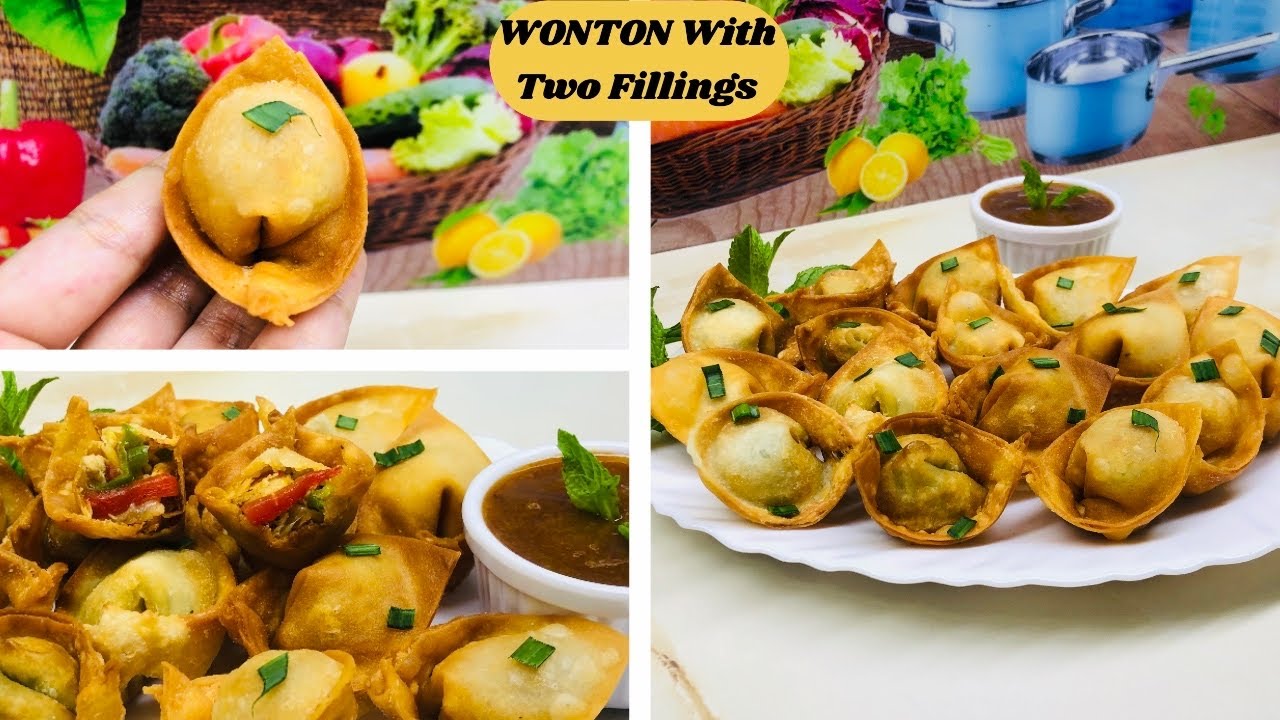 One Bite Mini Chicken Wontons|Chicken Wontons Recipe|Make & Freezer |Ramadan Recipe🌙