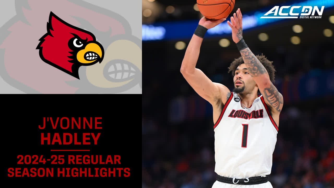 J'Vonne Hadley 2024-25 Regular Season Highlights | Louisville Guard