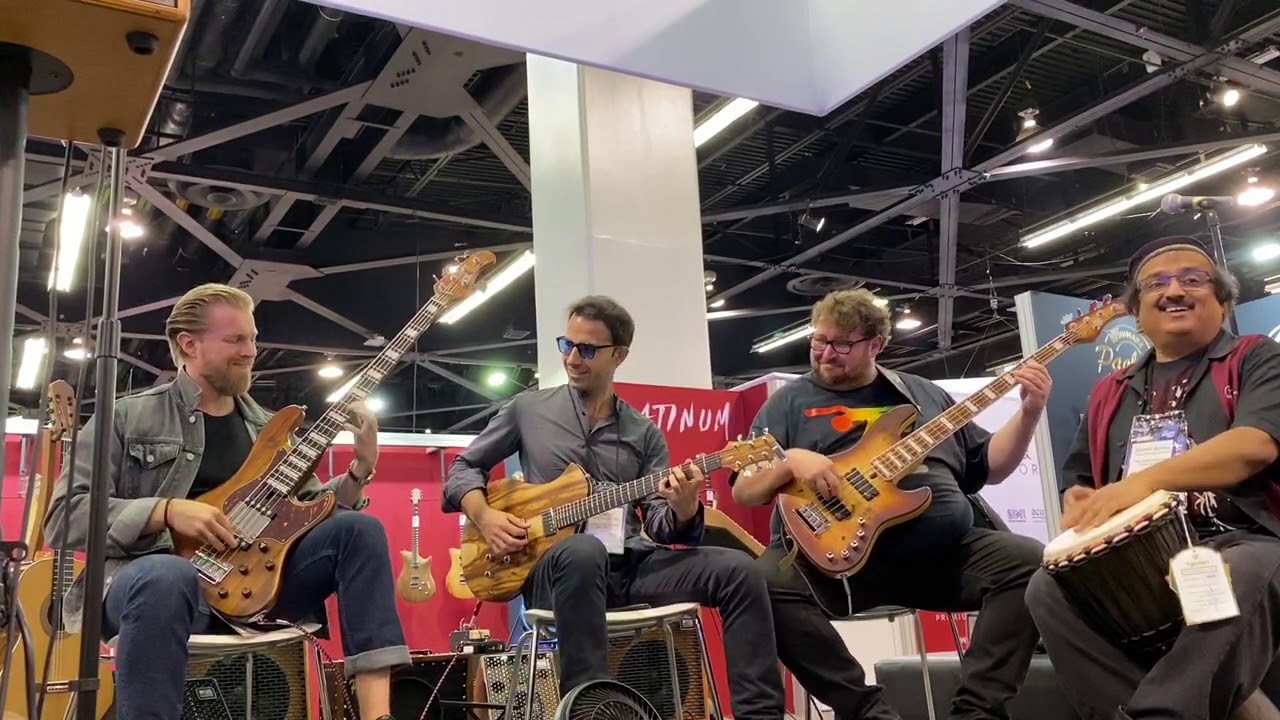 Hadrien Feruad, Federico Malaman, Dario Chiazzolino guitar and  Kalyan Pathak - Donna Lee