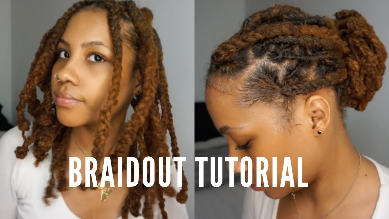 RETWIST MY LOCS WITH ME | Braid Out + Protective Style
