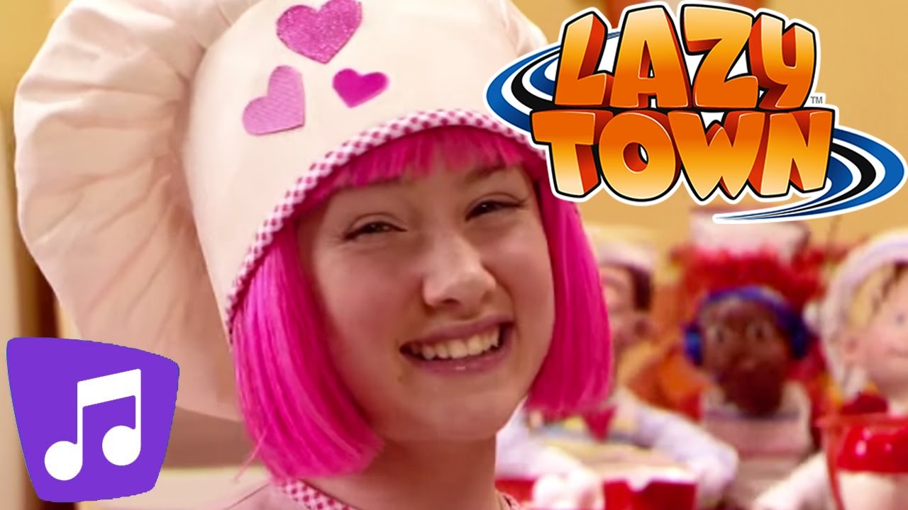 Lazy Town en Español | Me Encanta el Pastel Video Musical