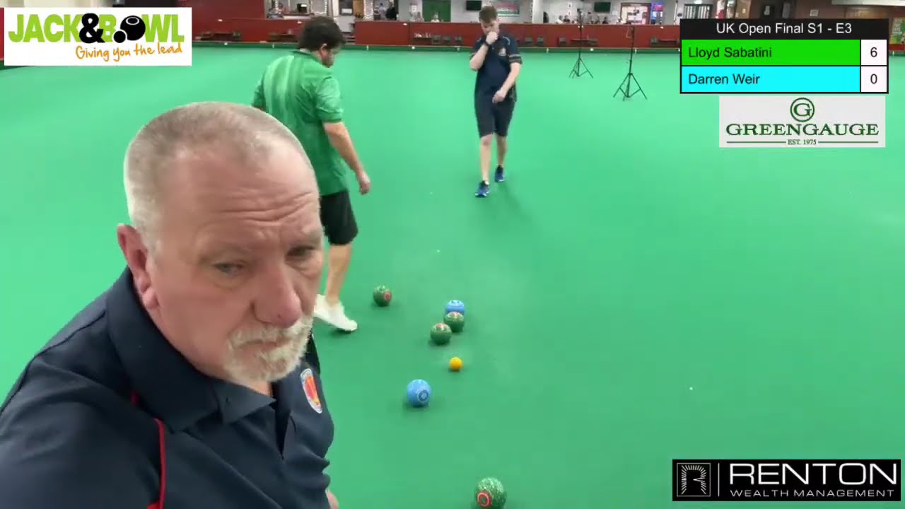 PBA UK Open Qualifier Final - Darren Weir v Lloyd Sabatini