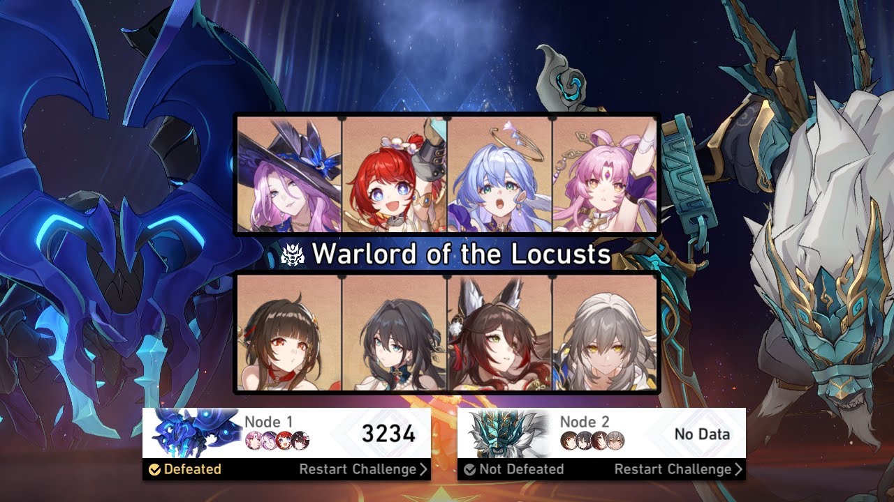 【HSR】Warlord of the Locusts - 3 Stars - v.3.2 Apocalyptic Shadow