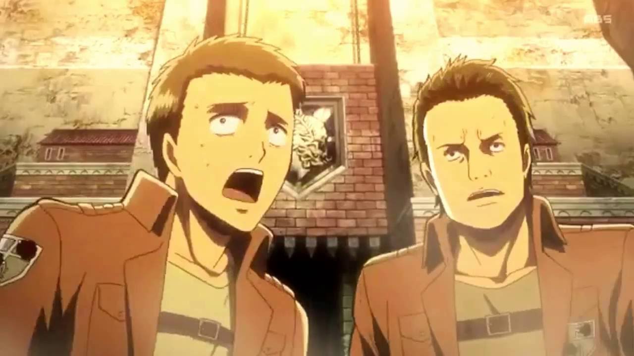 【進撃の巨人】第2話鎧の巨人登場シーン