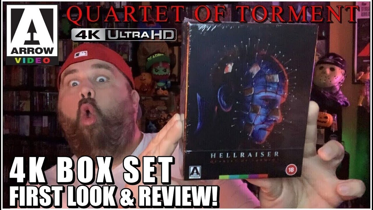 Hellraiser Quartet Of Torment 4K UHD Box Set @Arrow_Video  FIRST LOOK! | deadpit.com