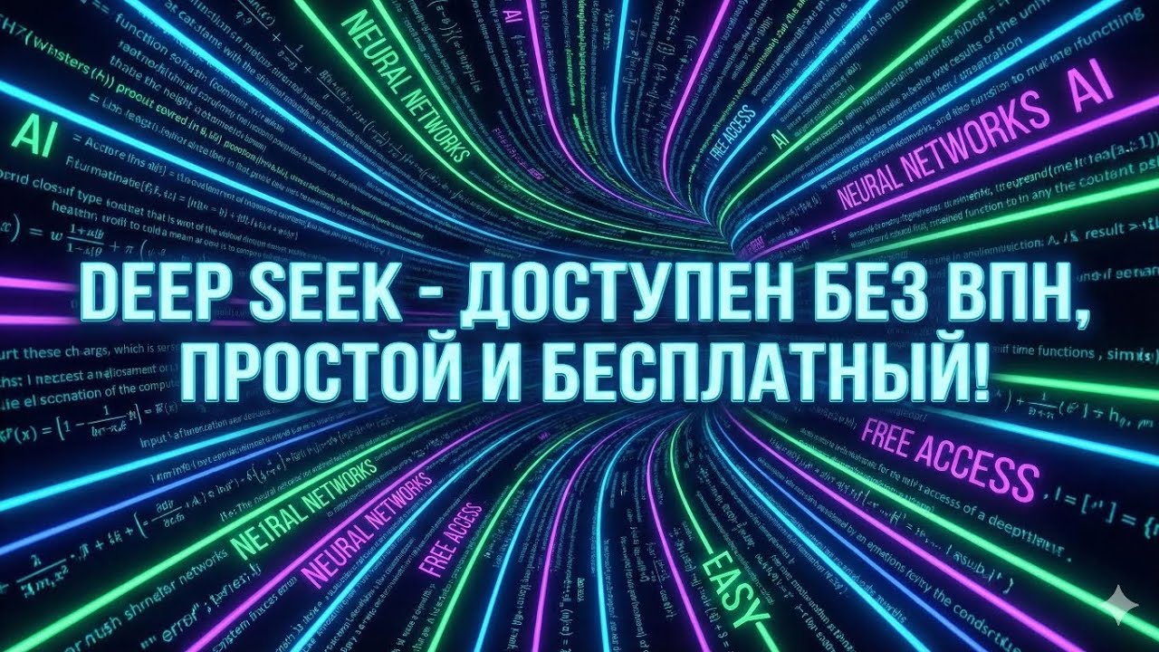 Забудьте про ChatGPT! Полный разбор DeepSeek — бесплатной нейросети без ограничений.
