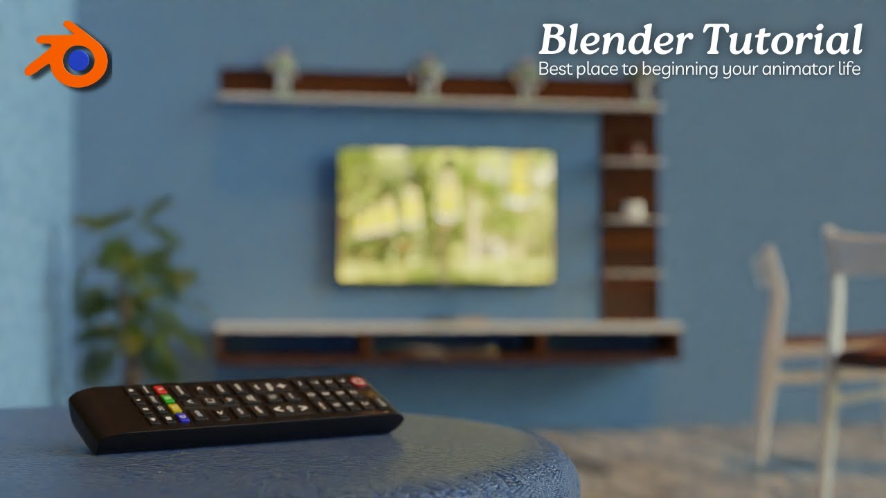 Modeling TV Remote Blender Tutorial