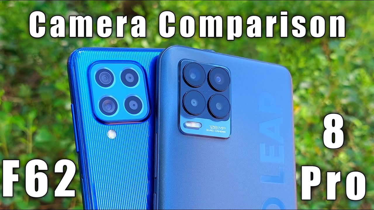 Realme 8 Pro vs Samsung Galaxy F62 Camera Test | Samsung F62 vs Realme 8 Pro |