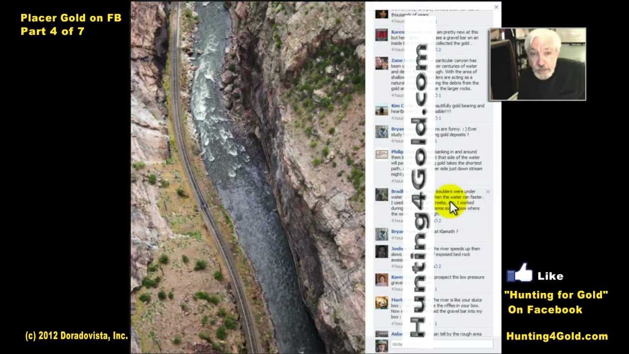 Placer Gold Prospecting in Streams on FB 4-of-7