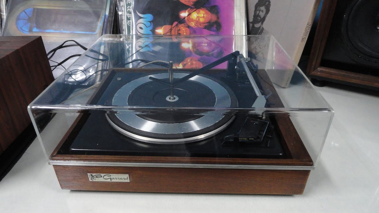 O Rei do Som - Toca Discos Garrard Model 60B