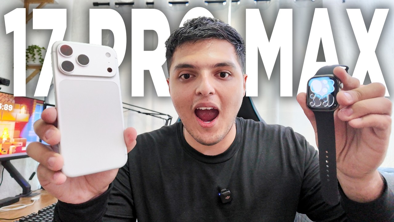 UNBOXING DEL NUEVO IPHONE 17 PRO MAX
