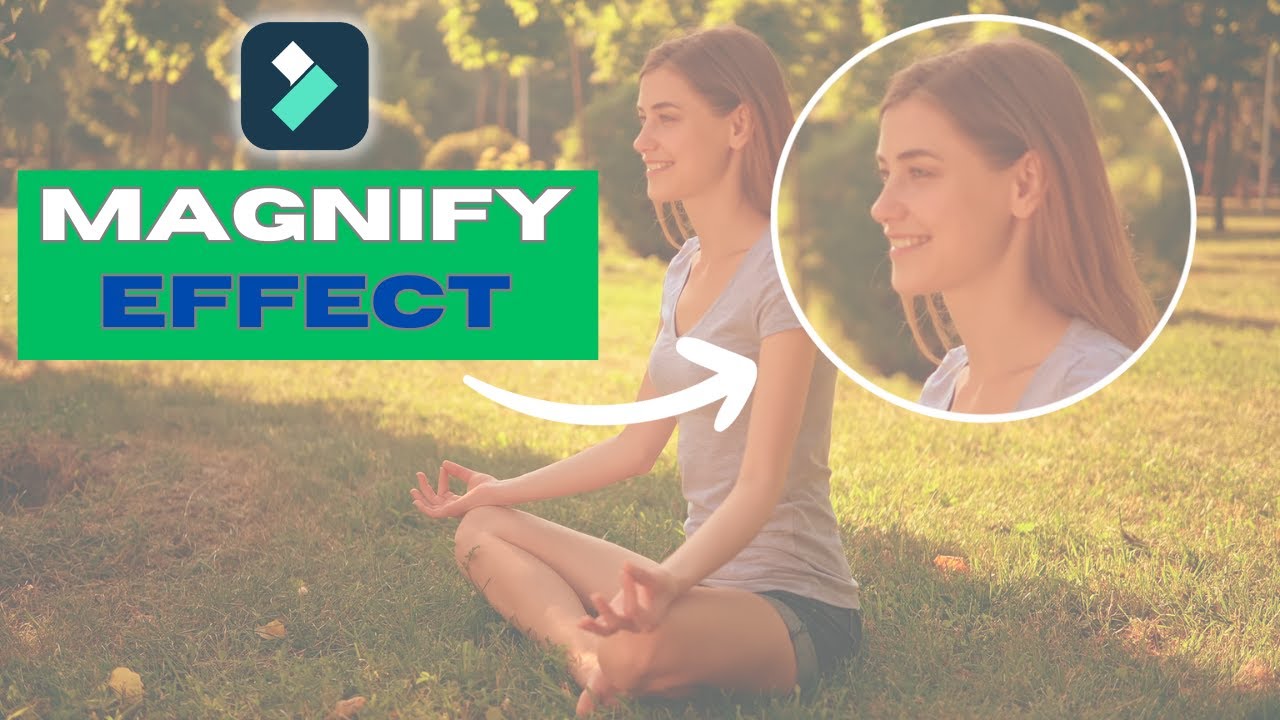 Magnify Effect in a video - Filmora 12 Tutorial !