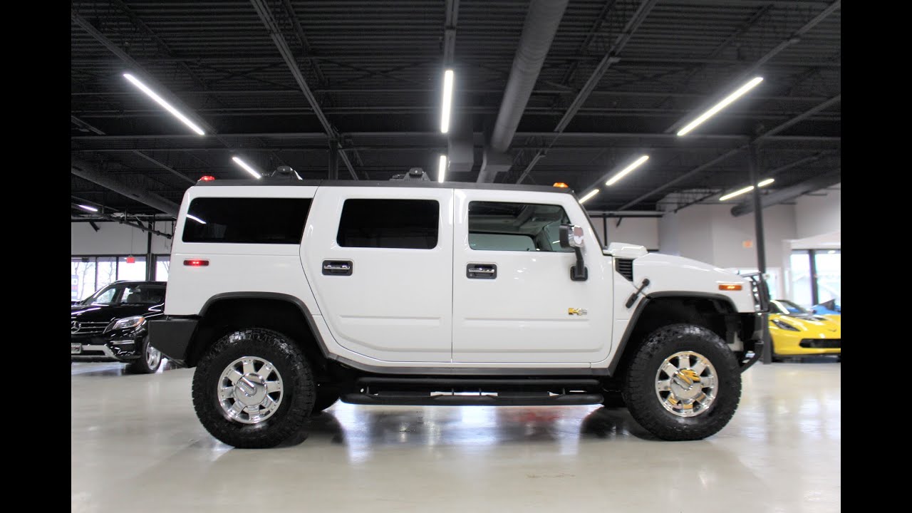 2003 Hummer H2! Loaded with Front/Rear Heated Seats, Backup Camera and Rear DVD Entertainment!