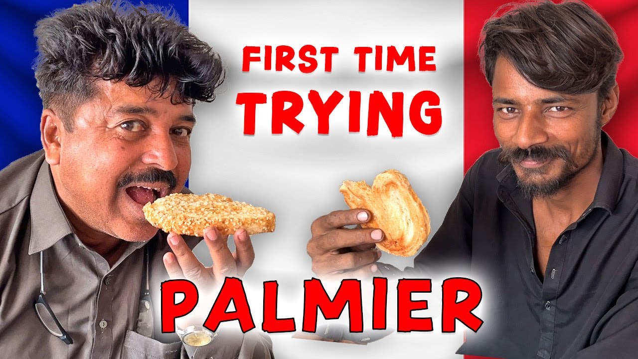 Trying Famous French Palmier Pastry for the First Time!