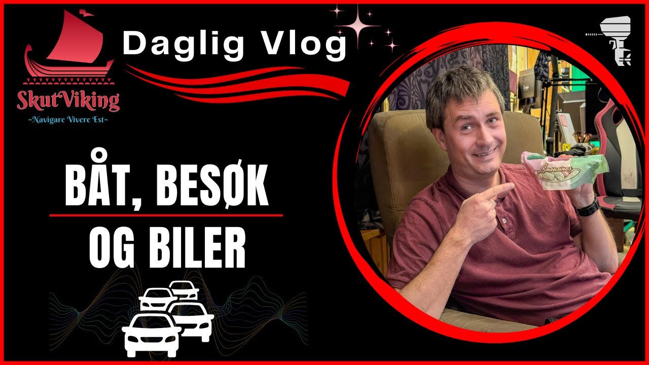 19.10.25 - B&aring;t, bes&oslash;k og biler