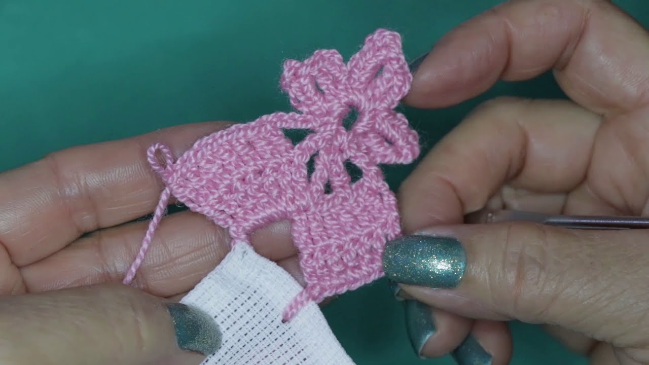 👀 PUNTILLA FACIL UNA VUELTA FLORES 🧶 ORILLA PARA SERVILLETA 🧵NUMERO 44