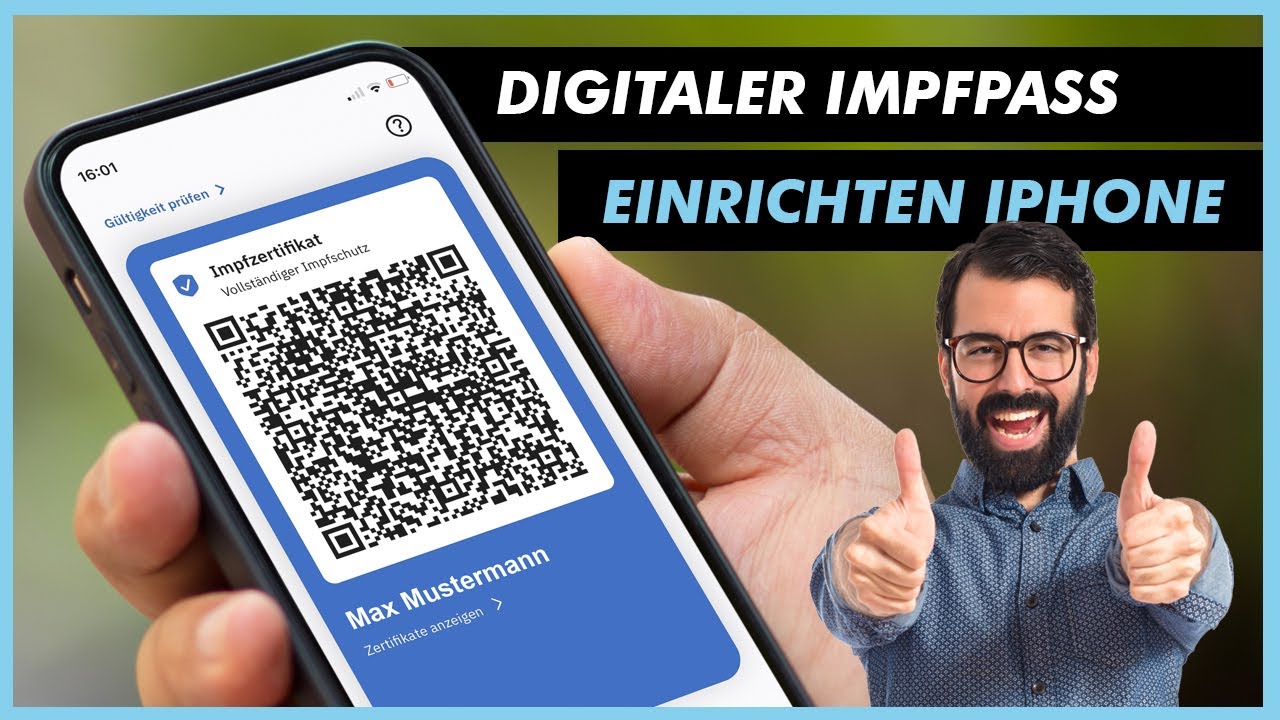 Digitaler Impfpass mit CovPass App und Corona Warn App Anleitung - QR Code scannen ✅