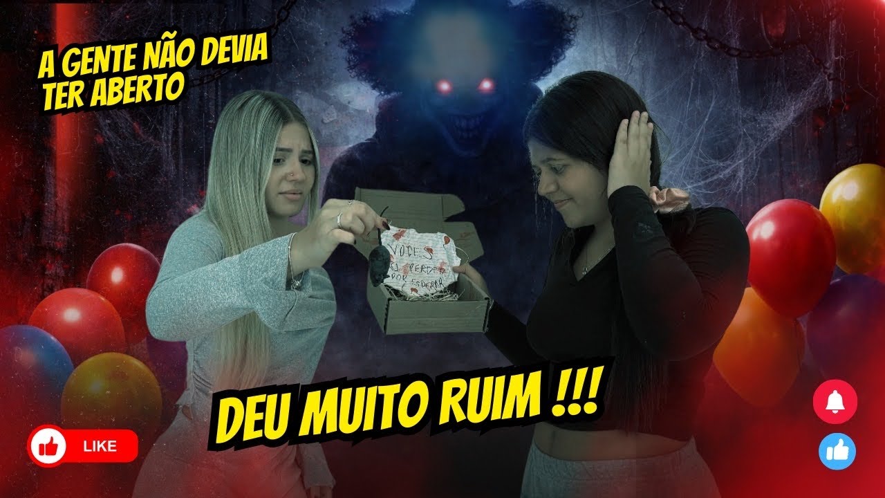 ALGUÉM DEIXOU ISSO EM NOSSA PORTA.. 