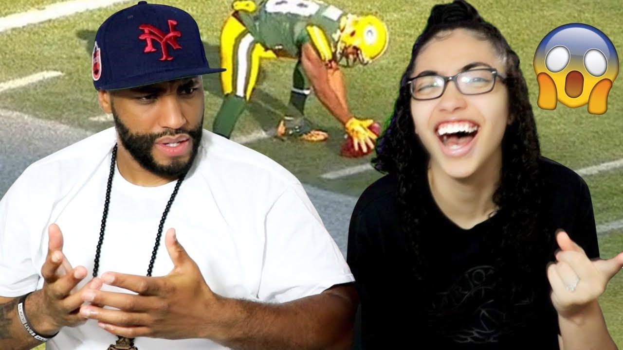 MY DAD REACTS TO NFL 