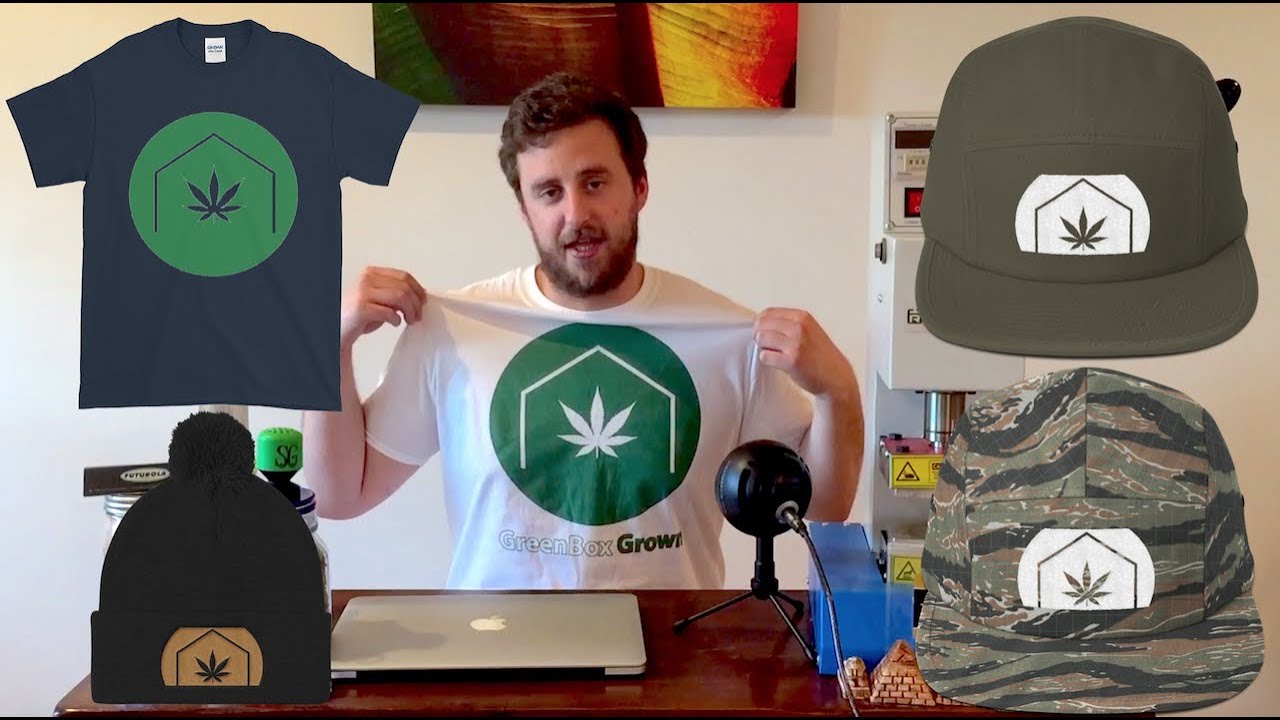 Launch of GreenBox Grown Cannabis Clothing Line | Hats, T-Shirts, Sweatshirts & More