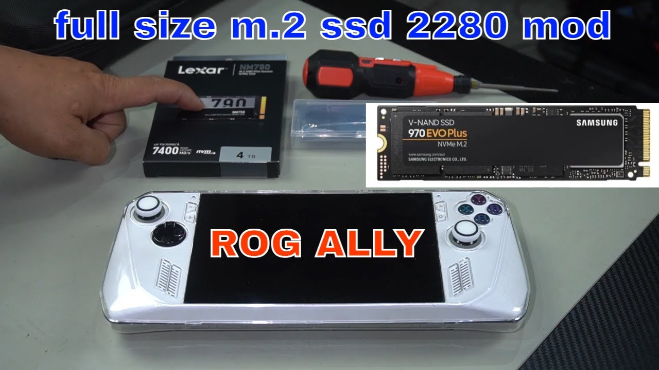 rog ally z1 extreme 4tb full size m 2 ssd mod