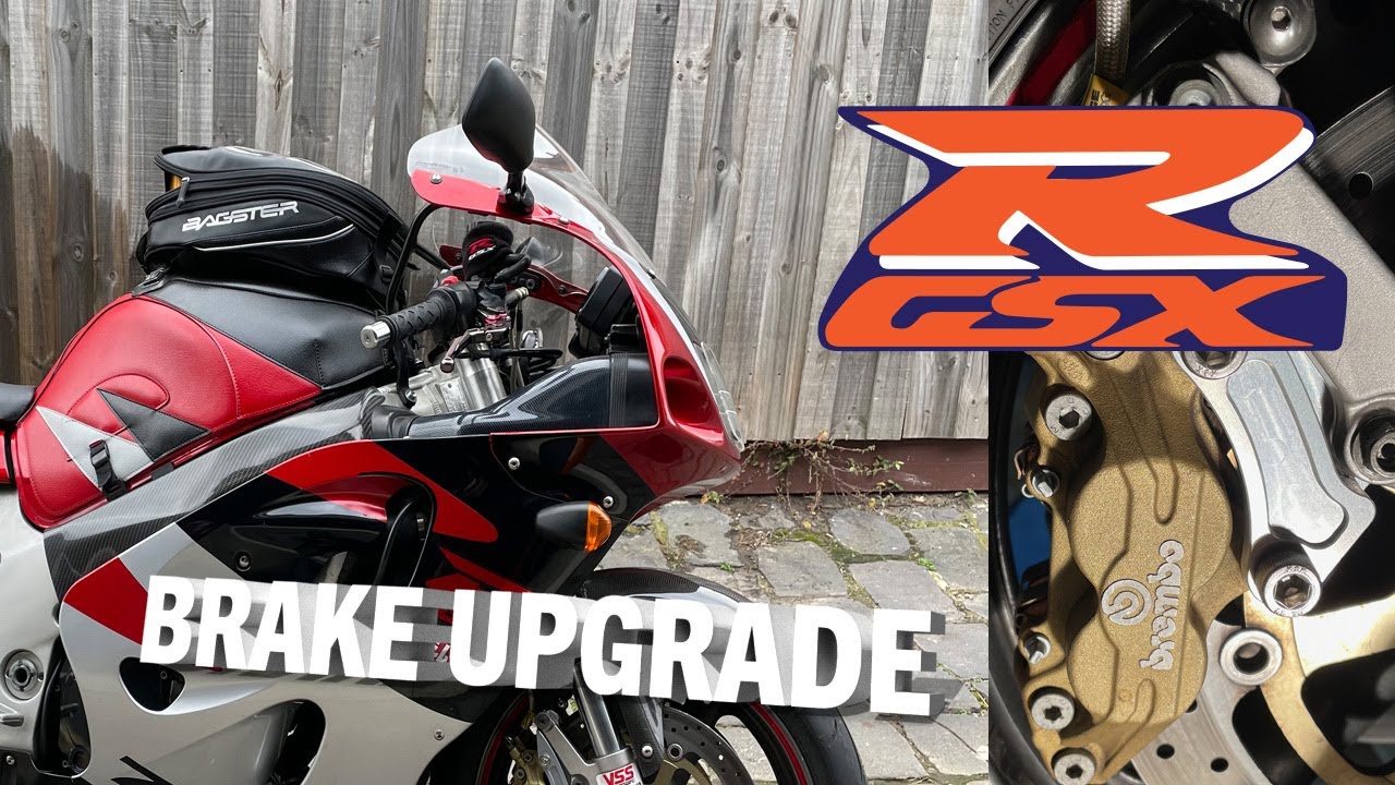1998 GSXR 750 Brembo brake upgrade - #SRAD #Retrosuperbike #Suzuki #Superbike #Classic