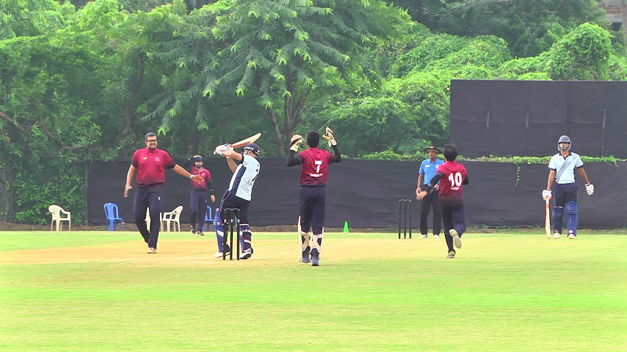52nd INTER IIT SPORTS MEET 2017 CRICKET SF-1 IITD vs IITB part 1